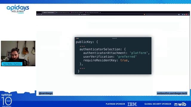 Apidays Helsinki 2022 - WebAuthN: Protecting Digital Identities with Physical Authenticator Devices смотреть онлайн