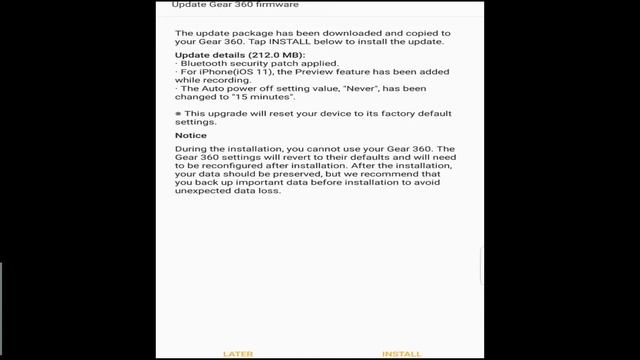 #Samsung #Gear 360 #Firmware #update process смотреть онлайн