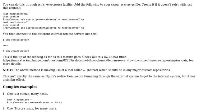 Unix & Linux: SSH through router to internal file server (2 Solutions!!) смотреть онлайн