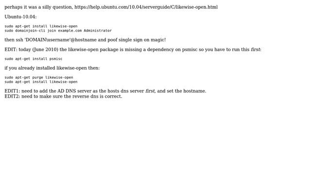 DevOps & SysAdmins: What linux is easy to attach to a windows domain (4 Solutions!!) смотреть онлайн