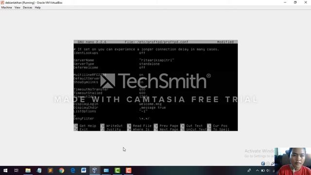 Tutorial Proses Penginstalan FTP Di Linux Debian смотреть онлайн