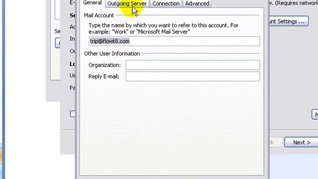 E-mail Server Settings смотреть онлайн