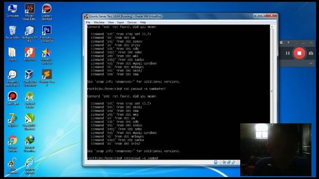 Samba Server di Vitual Box Ubuntu Server 18.04 смотреть онлайн