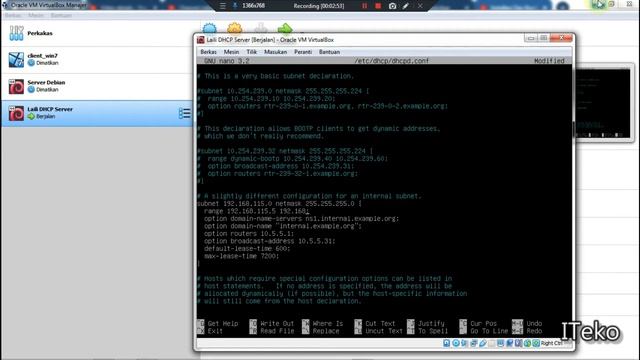 Konfigurasi DHCP Server pada Debian 10 смотреть онлайн
