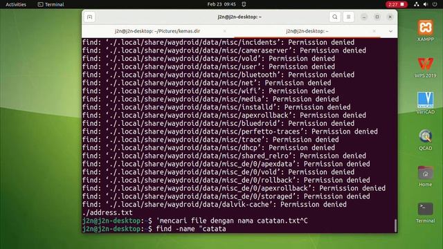 Belajar Linux find perintah untuk mencari file di linux part 19 смотреть онлайн