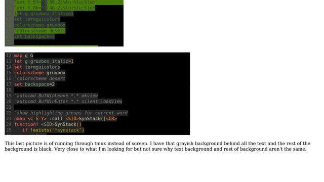 Unix & Linux: vim colorscheme completely wrong inside screen or tmux sessions (2 Solutions!!) смотреть онлайн