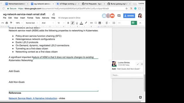Network Service Mesh WG Meeting - 2018-08-10 смотреть онлайн