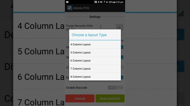 Setting and Configuration - Free Android POS App смотреть онлайн