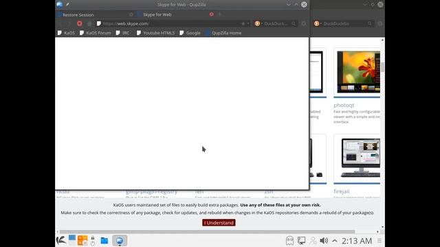 Kaos Linux Distro Check смотреть онлайн