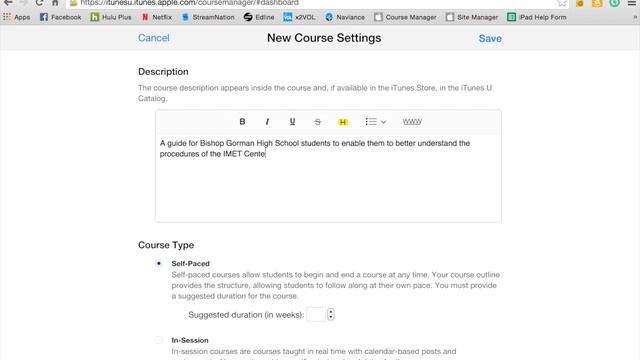 iTunes U - Creating a Course смотреть онлайн