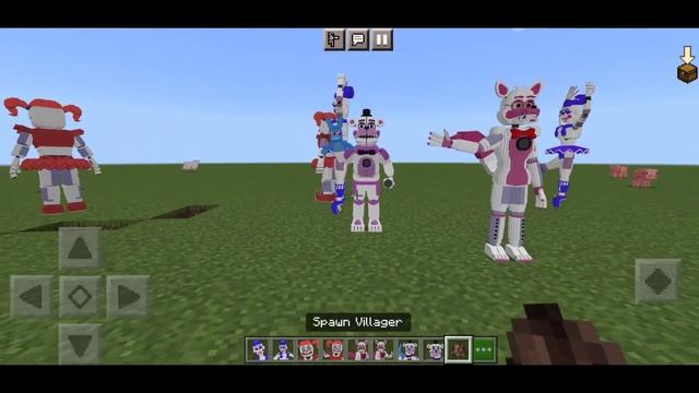 FNAF Sister Location Mod in Minecraft PE смотреть онлайн