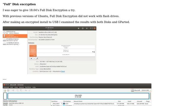 Ubuntu: Does the full disk encryption in the Ubuntu 18.04 installer encrypt all partitions? смотреть онлайн