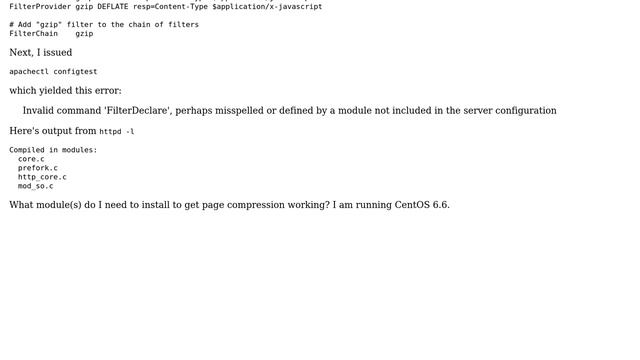 DevOps & SysAdmins: Trouble getting DEFLATE working on Apache 2.2 смотреть онлайн