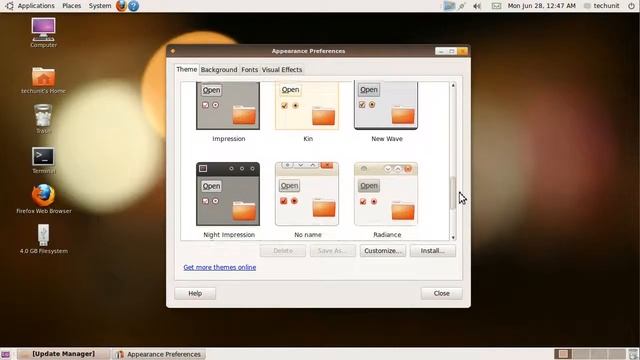 Ubuntu-Video-Tutorials Post 17: How To Get More Themes In Ub смотреть онлайн