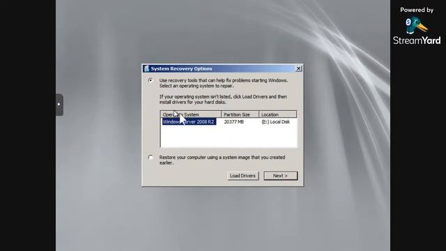 restore server windows dari backup смотреть онлайн