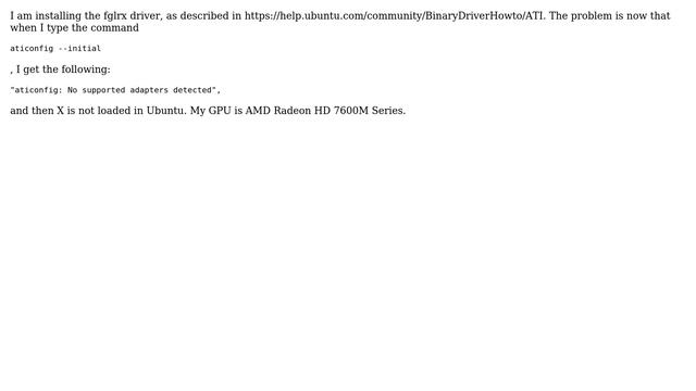 Ubuntu: Installing fglrx driver Ubuntu смотреть онлайн
