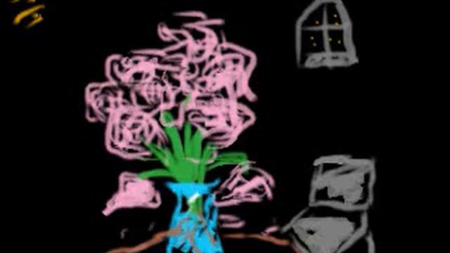 Flowers drawn in Windows 7 paint смотреть онлайн
