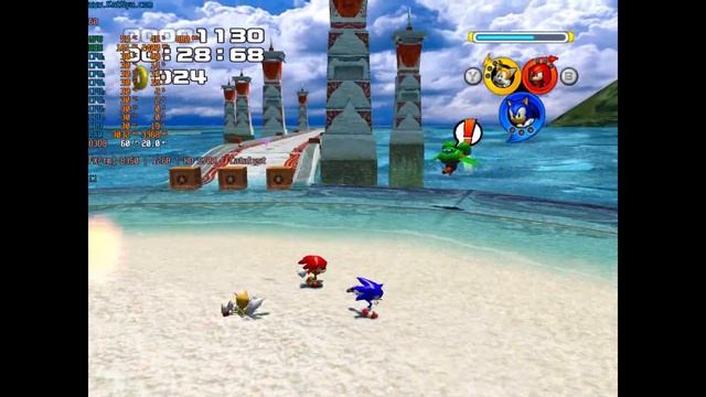GAME - Sonic Heroes [Radeon HD 5770 - FX-8350] Gameplay смотреть онлайн