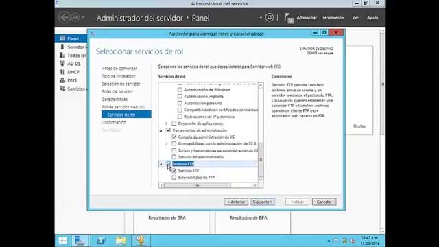 CONFIGURACION DE UN SERVIDOR IIS Y FTP EN SERVER 2012 R2 смотреть онлайн