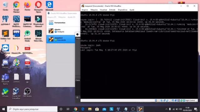 criação de uma maquina virtual com ubunto 18.04 e instalção do banco de dados cassandra смотреть онлайн