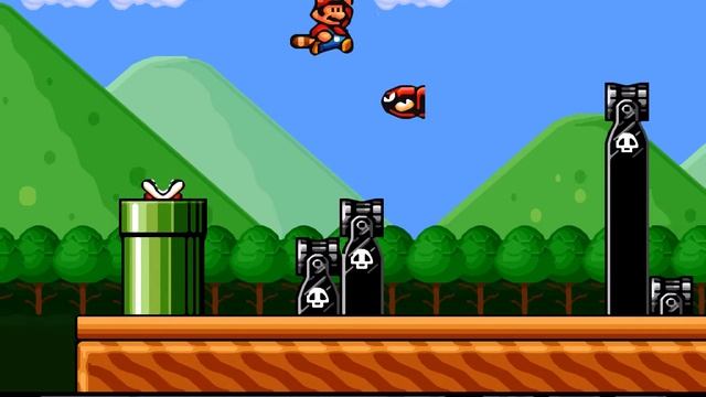 Super Mario Bros 3 (SNES) (4|8) / World 4: Big Island [4:3/FHD@60] смотреть онлайн