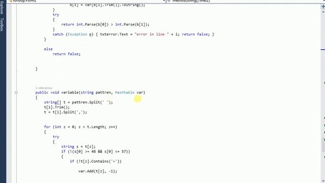 for loop in c# смотреть онлайн