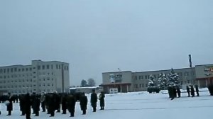 Присяга в 522 танковом полку