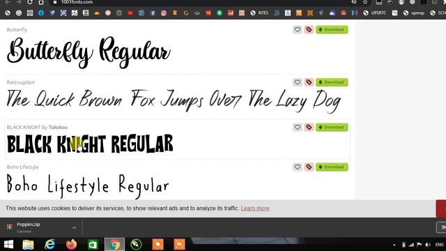 5 Best website to download free fonts смотреть онлайн