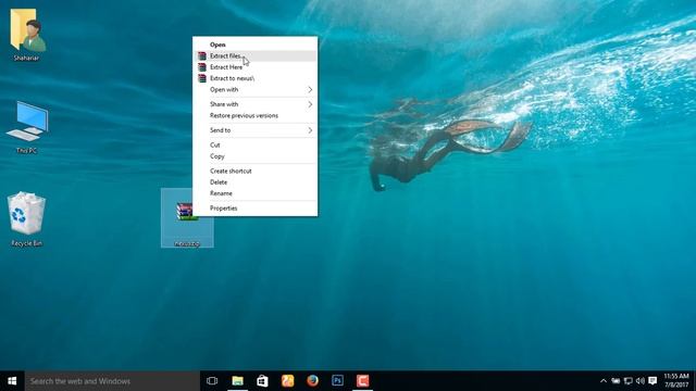 Exist zip file windows 10 Bangla tutorial смотреть онлайн