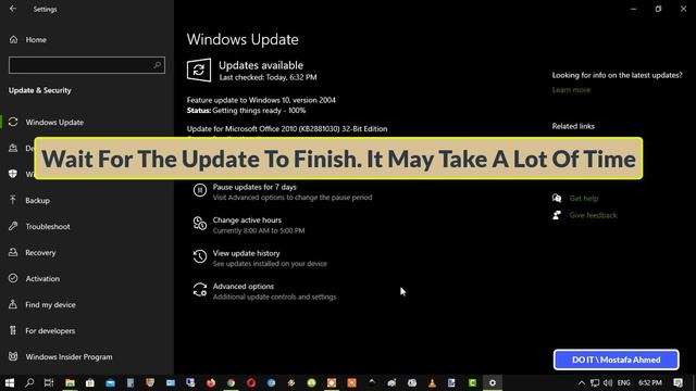 How To Update Your Windows 10 To May 2020 Version 2004 смотреть онлайн