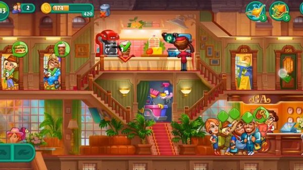 Grand Hotel Mania: Golden Apple Hotel Level 33