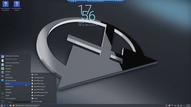 MX Linux KDE x64 sobre Hyper-V смотреть онлайн