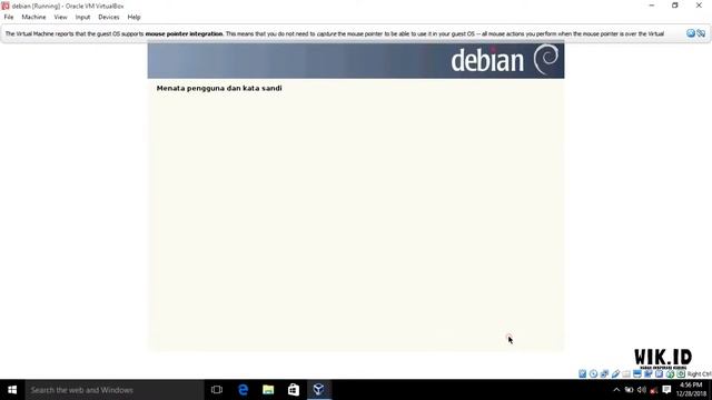 Installasi Linux Debian pada Virtual Box || Part 1 смотреть онлайн