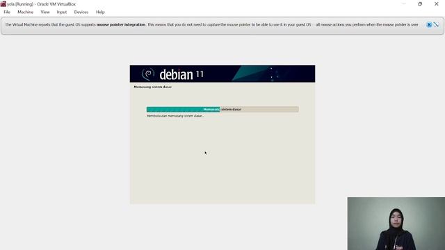 PART 1 Menginstal Linux Debian versi 11.6.0 смотреть онлайн