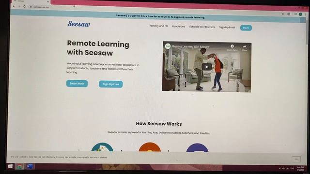 How to access Seesaw and Google Meet on PC/Desktop/Chromebook смотреть онлайн