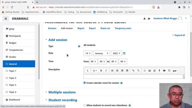 #Ngemoodle - Belajar Moodle - Part 7 - Attendance, Mengelola kehadiran смотреть онлайн