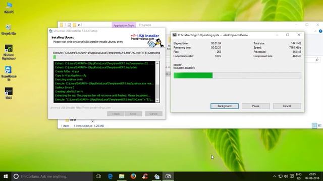 How to make a bootable linux pendrive in Windows смотреть онлайн