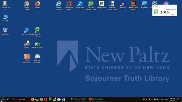 The Windows 10 start menu on library public PCs смотреть онлайн