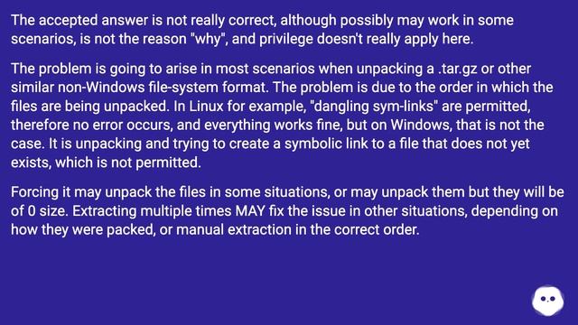 7Zip Cannot create symbolic link, access is denied to libhdfs.so and libhadoop.so смотреть онлайн