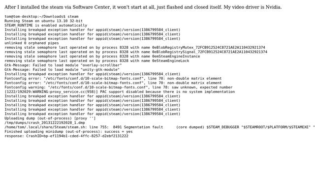 Ubuntu: Another steam launching problem in ubuntu смотреть онлайн