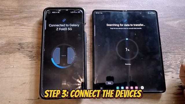 OnePlus to Samsung Fold (Wireless Android Data Transfer) смотреть онлайн