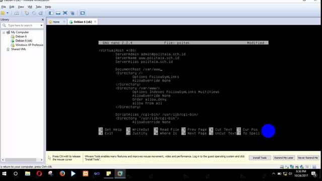 KONFIGURASI WEB SERVER DEBIAN 6 смотреть онлайн