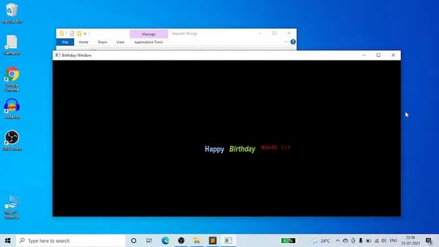 Demo : Happy Birthday to Win32 SDK смотреть онлайн