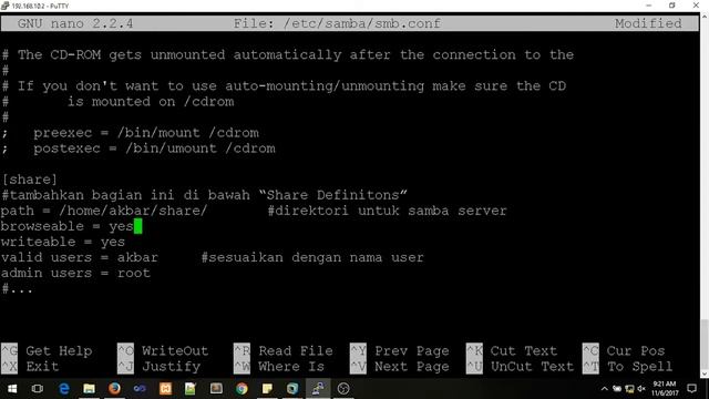 Samba Server Debian смотреть онлайн