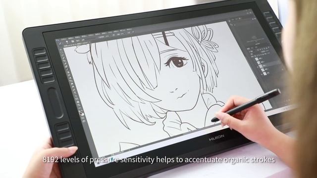 Use Huion Scribo PW310 with Pro 22 (2019) смотреть онлайн