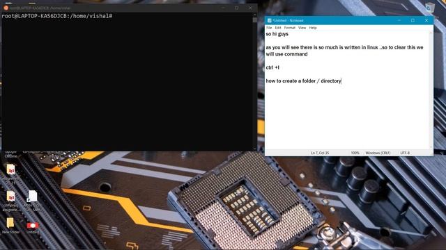 Lecture 3:- How to create a folder or a directory in linux ubuntu смотреть онлайн