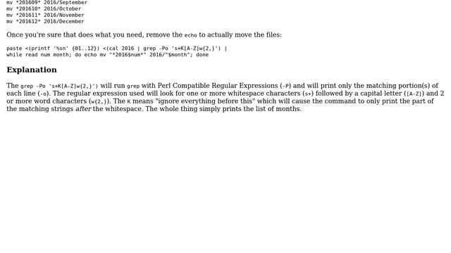 Unix & Linux: Move files by reading their file names to different directories (3 Solutions!!) смотреть онлайн