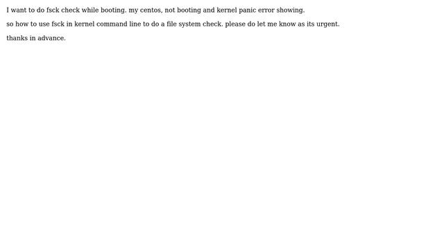 FSCK while booting Centos смотреть онлайн