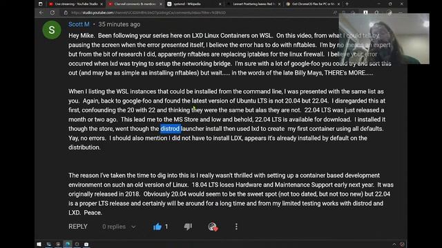 WSL2 Ubuntu 22.04 Linux Containers? смотреть онлайн