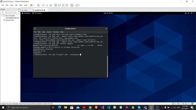 Linux ដំឡើង webmin ក្នុង linux centos8 смотреть онлайн